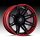Fuel Brawl FC401MQ Black Red Custom Truck Wheels